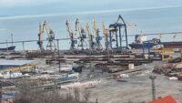Порт у Маріуполі в грудні 2023