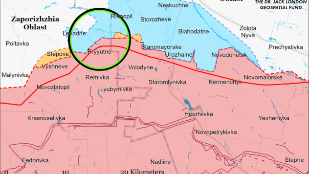 Карта бойових дій 30 грудня 2023