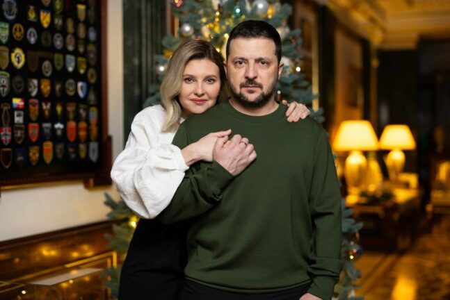 Не только поздравляем, но и действуем: чета Зеленских поздравила украинцев с Новым годом