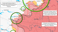 Карта бойових дій на 2 січня 2024