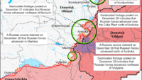 Карта бойових дій на 2 січня 2024