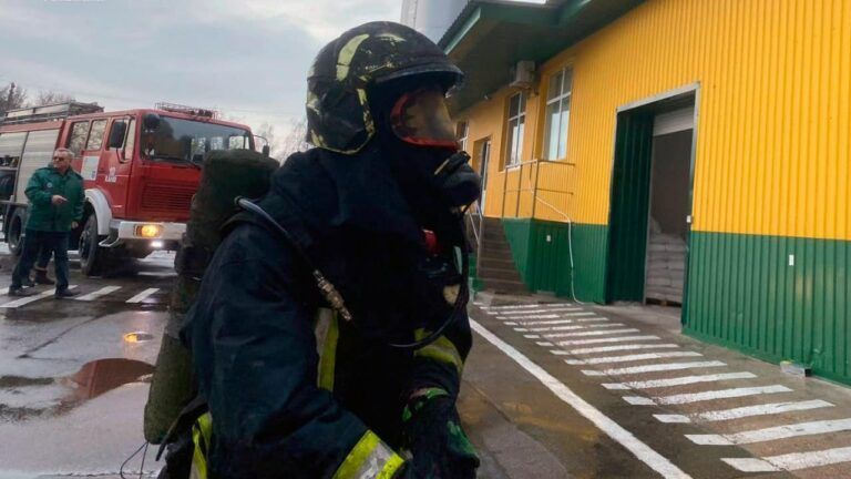Пожежа в Каневі на маслосирзаводі 4 січня 2024 року