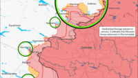 Карта бойових дій на 3 січня 2024