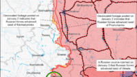 Карта бойових дій на 3 січня 2024