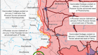 Карта бойових дій на 6 січня 2024