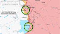 Карта бойових дій на 6 січня 2024