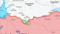 Карта бойових дій на 6 січня 2024