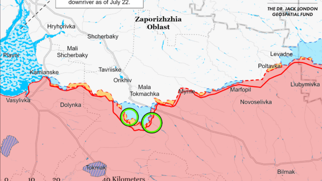 Карта бойових дій на 6 січня 2024