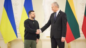 Зеленський і Науседа у Вільнюсі