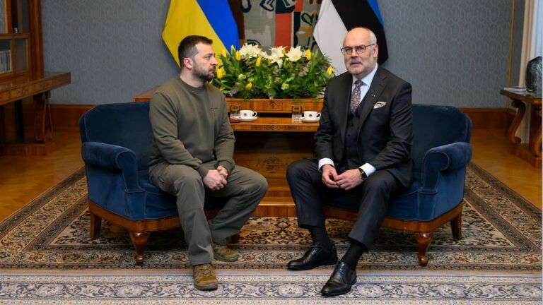 Алар Каріс та Володимир Зеленський