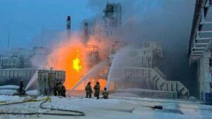 Атака дронов на завод Новатэк в РФ 21 января 2024 года: морской терминал приостановил работу