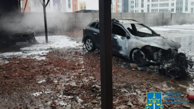 удар по київщині 23 січня