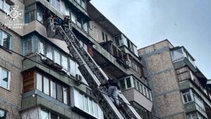 Пожежа у Києві 27 січня