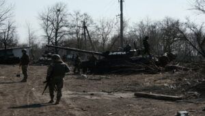 військові, танк, вулиця