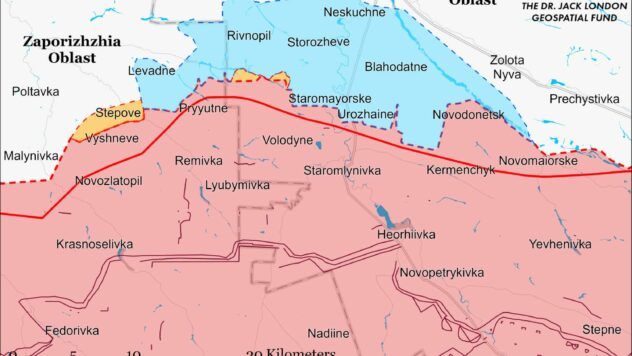 Карта бойових дій на 8 лютого 2024 Карта бойових дій на 8 лютого 2024