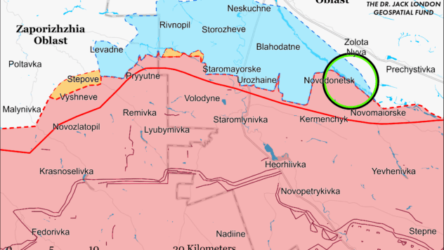 Карта бойових дій на 14 лютого 2024