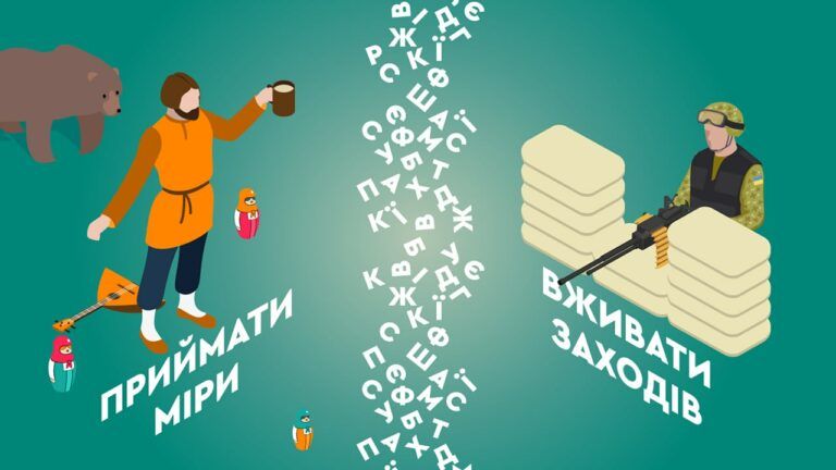Приймати міри: як правильно сказати українською