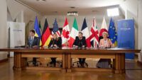 Володимир Зеленський, лідери G7 та Єврокомісії