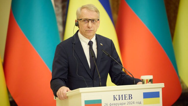 Ніколай Денков у Києві 26 лютого
