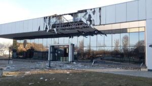 у Новій Каховці підірвали штаб єдіної росії