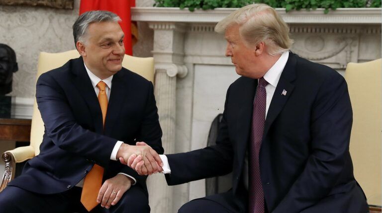 Віктор Орбан та Дональд Трамп