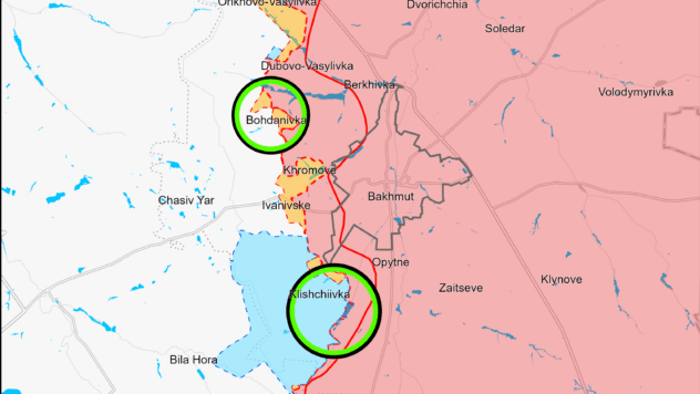 Карта бойових дій на 9 березня 2024