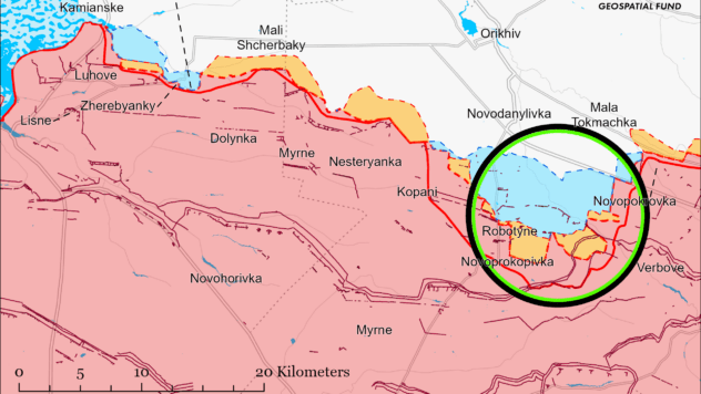 Карта бойових дій на 9 березня 2024