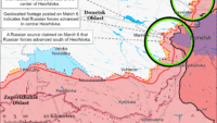 Карта бойових дій на 9 березня 2024