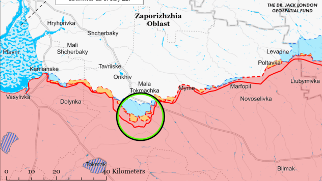 Карта бойових дій на 9 березня 2024
