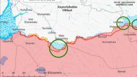 карта боїв на 12 березня