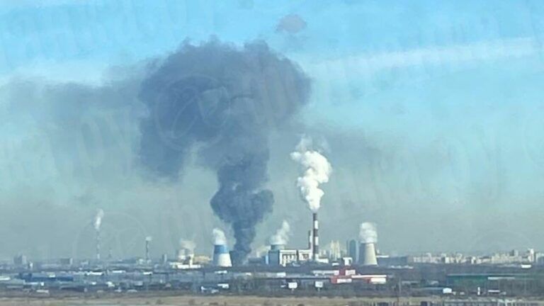 Пожежа на Південній ТЕЦ у Санкт-Петербурзі 12 березня 2024