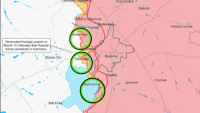 Карта бойових дій на 13 березня 2024