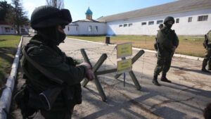 зелені чоловічки у Криму