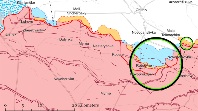 Карта бойових дій на 27 березня 2024