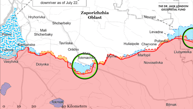 Карта бойових дій на 2 квітня 2024