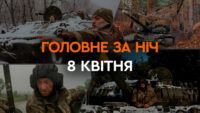 Головні новини за ніч 8 квітня: добірка актуальних подій