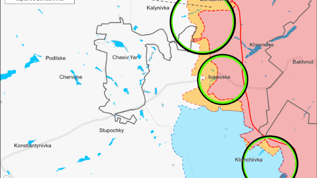 Карта бойових дій на 9 квітня 2024 Карта бойових дій на 9 квітня 2024