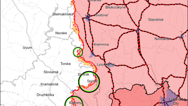 Карта бойових дій на 9 квітня 2024 Карта бойових дій на 9 квітня 2024