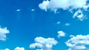 Сонячна погода, небо