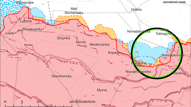 Карта бойових дій на 9 квітня 2024 Карта бойових дій на 9 квітня 2024
