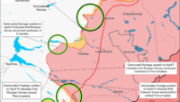Карта бойових дій на 9 квітня 2024 Карта бойових дій на 9 квітня 2024