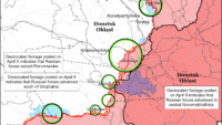 Карта бойових дій на 12 квітня 2024