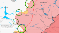 Карта бойових дій на 12 квітня 2024