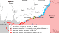 Карта бойових дій на 17 квітня 2024