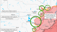 Карта бойових дій на 20 квітня 2024