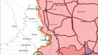 карта війни на 22 квітня