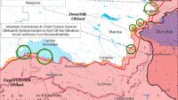 карта боїв на 30 квітня