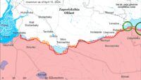 карта боїв на 30 квітня