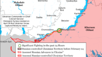 Карта бойових дій на 30 квітня 2024