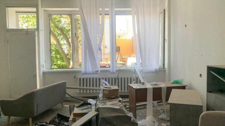 Представництво омбудсмена в Одесі після вибухів 30 квітня 2024